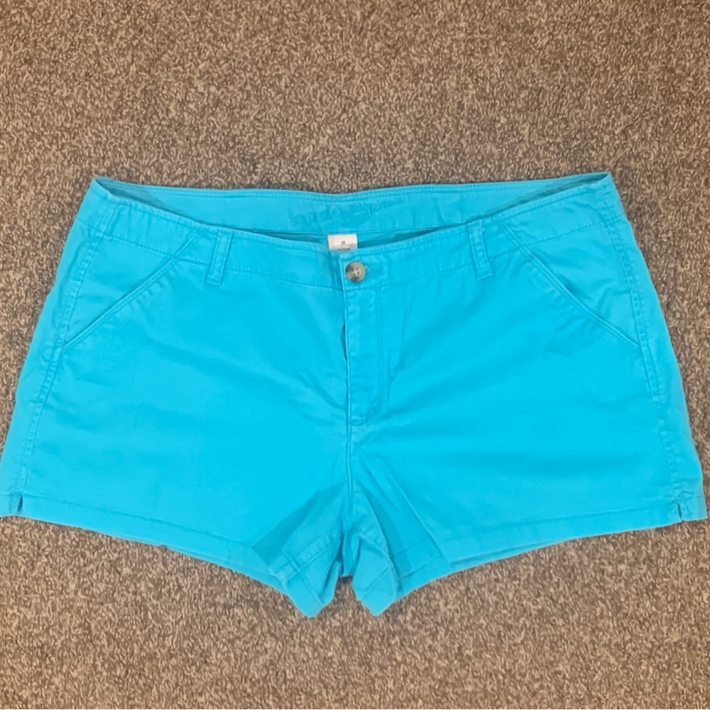 Light Aqua Blue Arizona Jean Shorts - Size 17